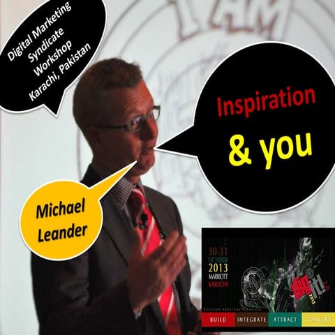 DIGIT 13 Karachi Digital Marketing mini Workshop Michael Leander