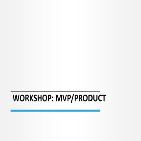 Workshop MVP