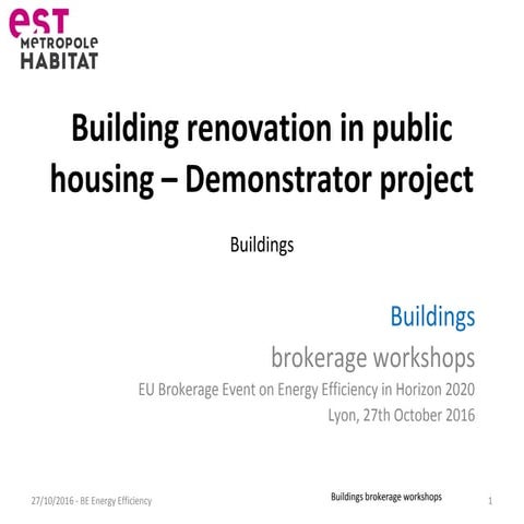 Social Housing Company looking for partnership