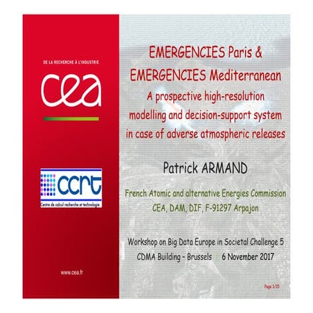 EMERGENCIES Paris & EMERGENCIES Mediterranean