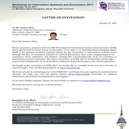 28th Workshop on Information Systems and Economics