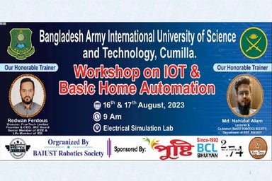 Workshop on IoT and Basic Home Automation_BAIUST.pptx