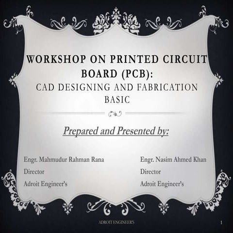 Workshop on pcb