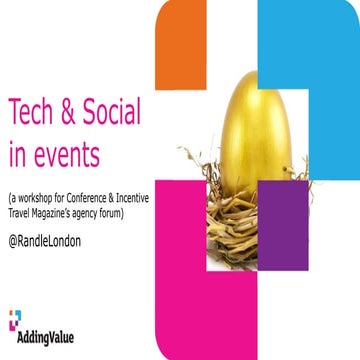 Technology and social media developments in events_Conference and Incentive T...