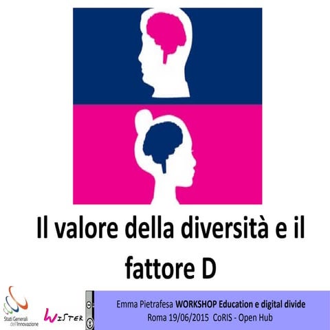 Il valore della diversità e il fattore D