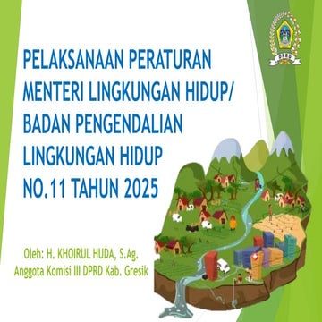 Permen LH No 5 2021 Tentang Tata Cara Penerbitan Pertek dan SLO Air ...