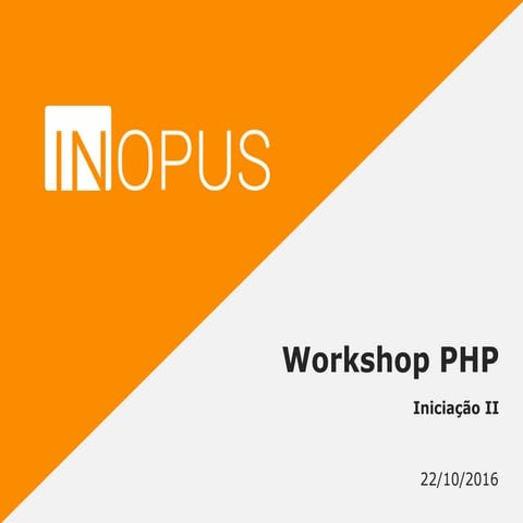 Workshop PHP - Nível básico 2