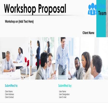 Workshop Proposal Powerpoint Presentation Slides