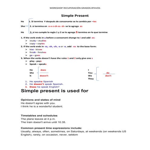 Workshop recuperación 8tavos