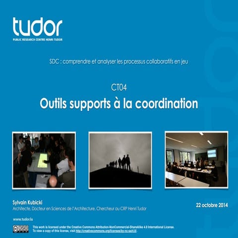 Workshop SDC - Cours Outils supports à la coordination