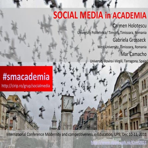 Social Media in Academia