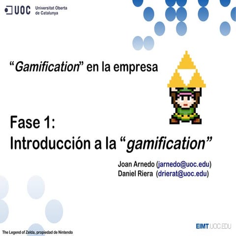 Workshop UOC Empresa sobre gamificación
