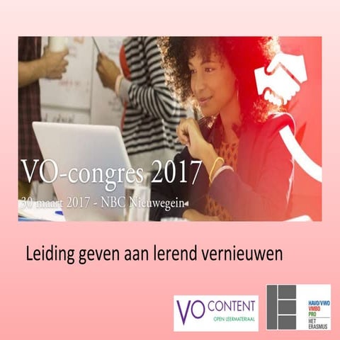 Workshop v ocongres 2017 leiding geven aan lerend vernieuwen