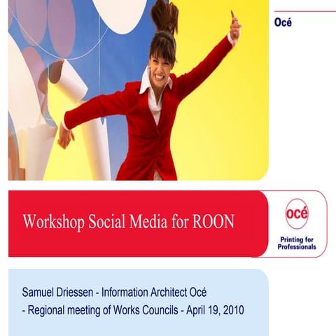 Workshop Web 2.0 for ROON