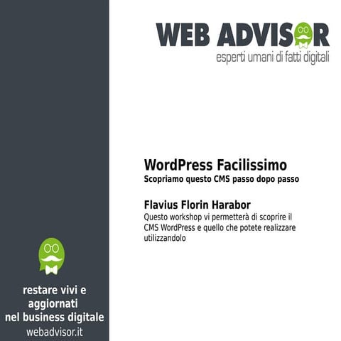 WordPress Facilissimo: guida base 