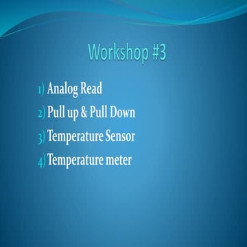 Arduino #3 | PPT