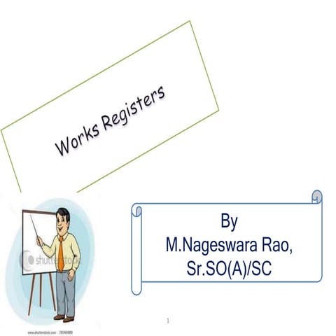 Works register in Indian Railways