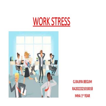Understanding and significance of WORK STRESS.pptx