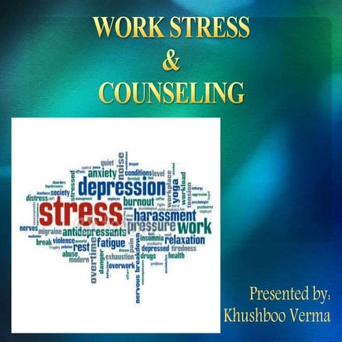 Work Stress & Councelling