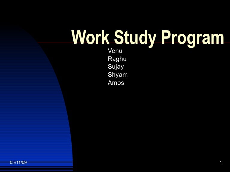Work Study Program