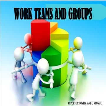 WORK TEAMS AND GROUPS REPORTING organizational human behaviorhuman