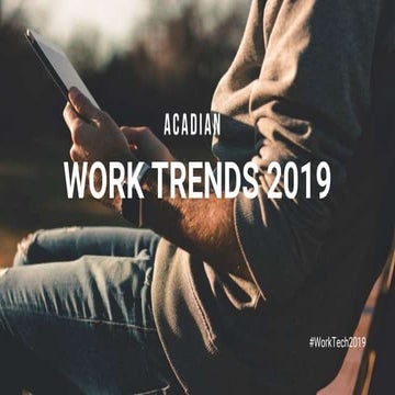 Work Trends 2019