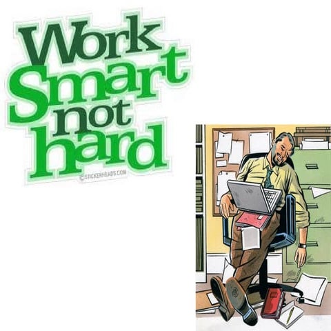Working Hard Or Smart 