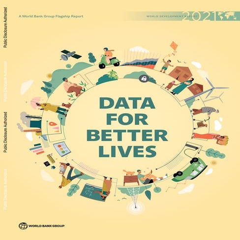 WORLD DEVELOPMENT REPORT 2021 DATA FOR BETTER LIVES visual data 2