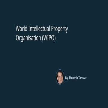 World-Intellectual-Property-Organisation-WIPO.pptx