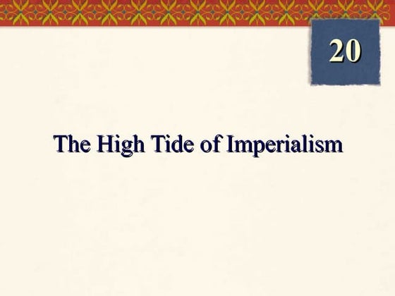 AP WORLD HISTORY - Chapter 18 colonial encounters in asia and africa ...