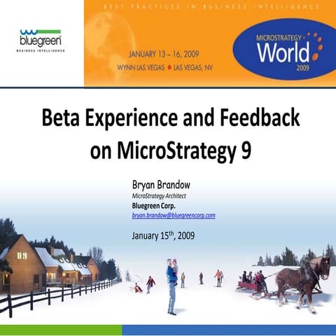 World 2009 - Beta 9 Feedback