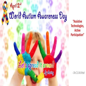 World Autism Day - 2019