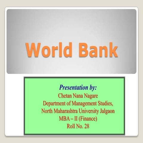 World bank