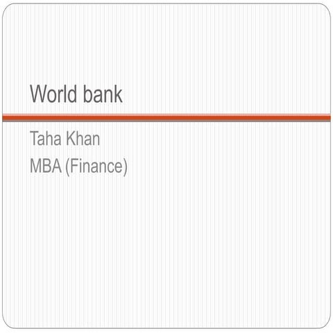 World bank