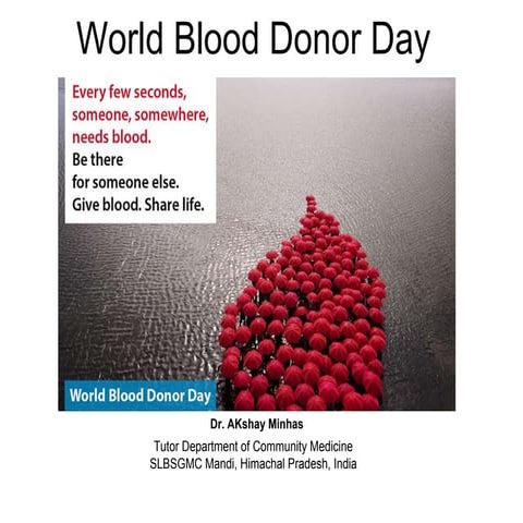 World blood donor day pp