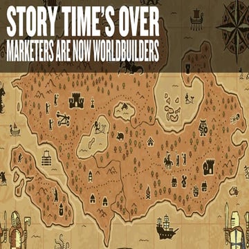 Storytelling's great. Time to Add Worldbuilding