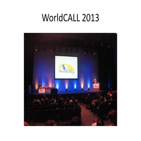 World call 2013 | PPTX