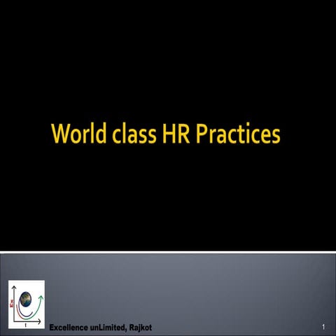 World Class Hr Practices
