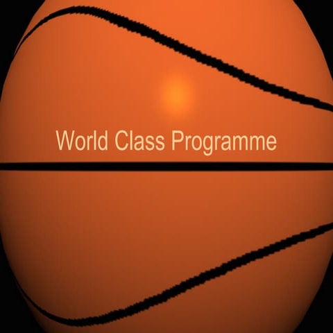 World class programme | PPT