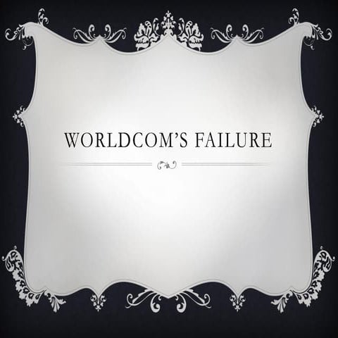 Worldcom failure 1