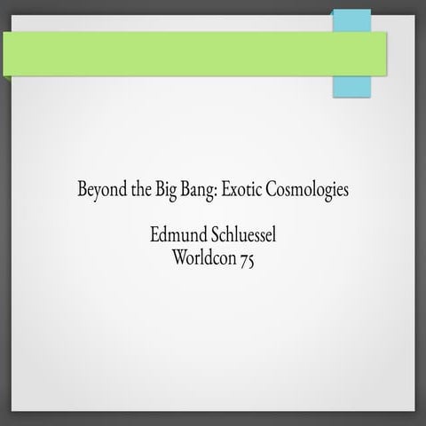 Beyond the Big Bang: Exotic Cosmologies