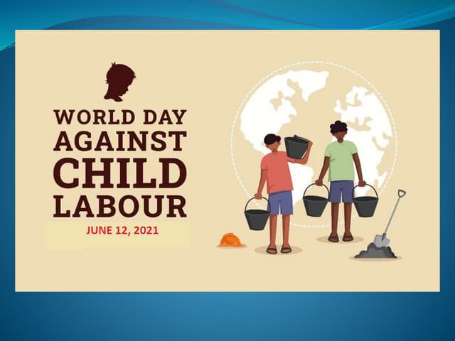 World day against child labor  12 june 2021