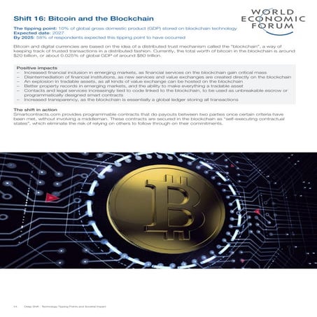 World Economic Forum Tipping Points Report