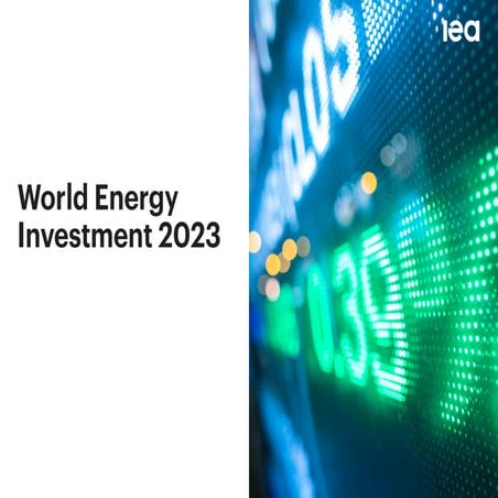 IEA 2025 Report: World Energy Investment 2025 | PDF
