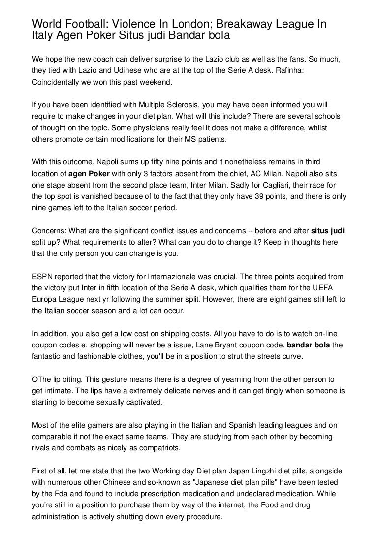 World Football Violence In London Breakaway League In Italy Agen Po