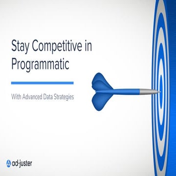 Stay Competitive in Programmatic with Advanced Data Strategies