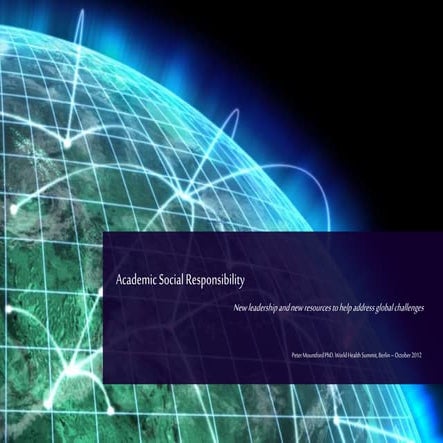 World health summit slides | PPTX