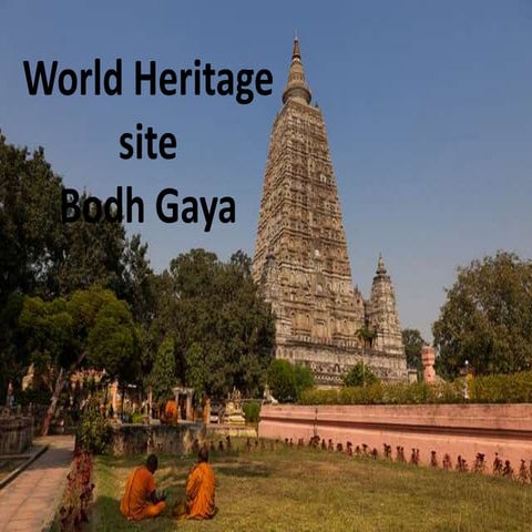 World heritage site Bodhgaya 
