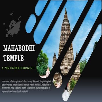 WORLD HERITAGE SITE MAHABODHI TEMPLE.pptx