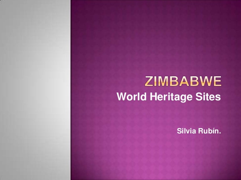 World Heritage Sites In Zimbabwe